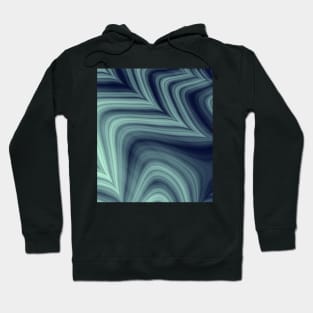 Blue waves Hoodie